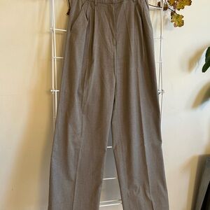 H&M Classic Beige Wide Leg Pants